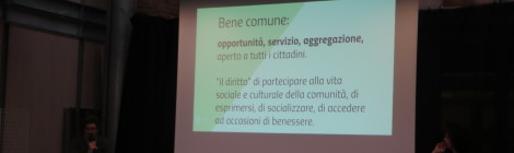 Cittadini capaci di azioni collettive nel produrre Beni Comuni: un confronto fra buone prassi ed esperienze di partecipazione.