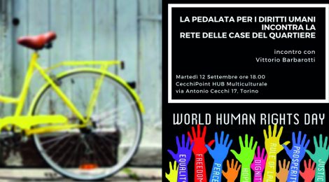 La Pedalata per i Diritti Umani incontra La Rete delle Case