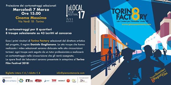 Torino Factory: 8 cortometraggi per 8 quartieri