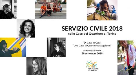 Aperto il nuovo bando del Servizio Civile nelle Case del Quartiere