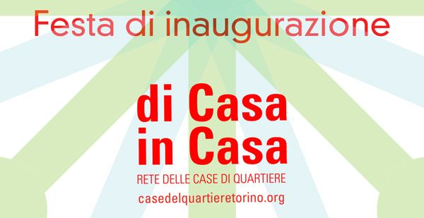 Festa di inaugurazione “di Casa in Casa” il 22 maggio a Cascina Roccafranca