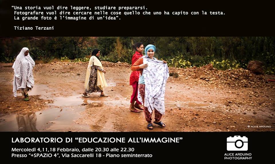 +SpazioQuattro – Laboratorio di educazione all’immagine