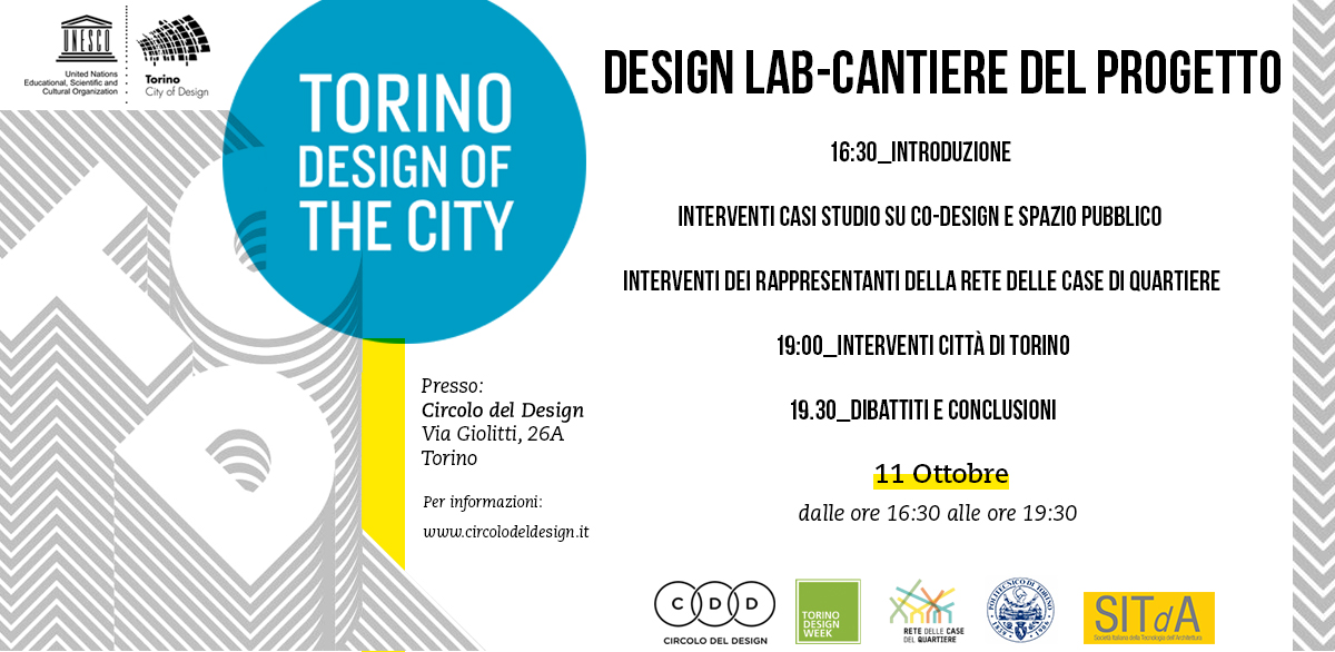 Workshop: Design Lab – Cantiere del progetto