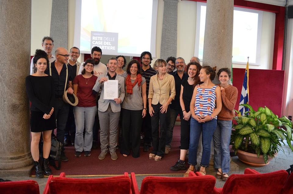 Un patto tra la Città di Torino e la Rete delle Case del Quartiere per la promozione di strutture intermedie per la cittadinanza attiva