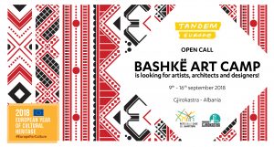 CALL FOR APPLICATION per partecipare al BASHKË ART CAMP