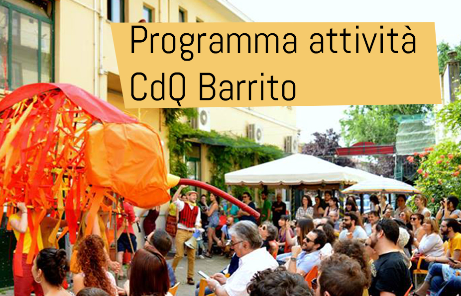 CDQ BARRITO – NUOVI CORSI, LABORATORI, ATTIVITA’ 2018-2019