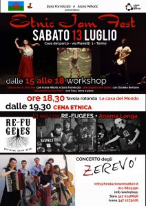 Etnic Jam Fest alla Casa nel Parco