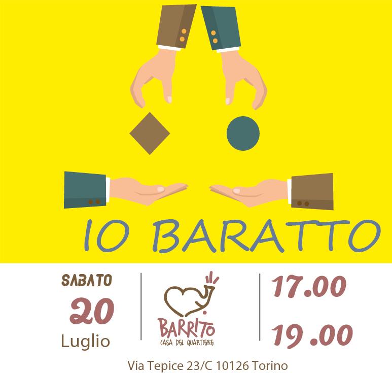 Io baratto alla Casa del Quartiere Barrito