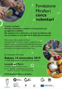 Io cucino, tu cucini, egli cucina alla Casa nel Parco