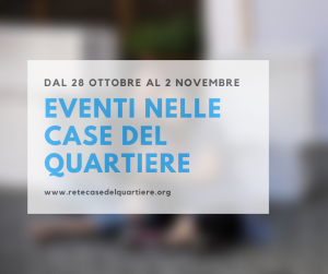 Dal 28 ottobre al 2 novembre