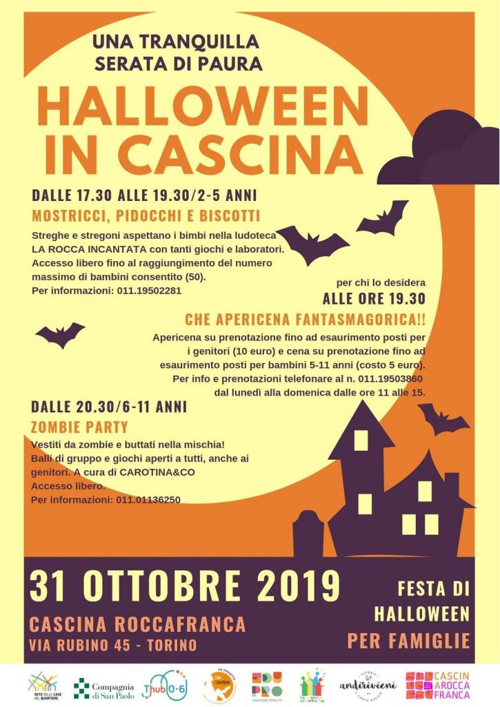 Festa di Halloween in Cascina Roccafranca