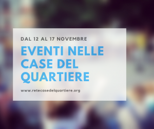 Eventi dal 12 al 17 novembre FB