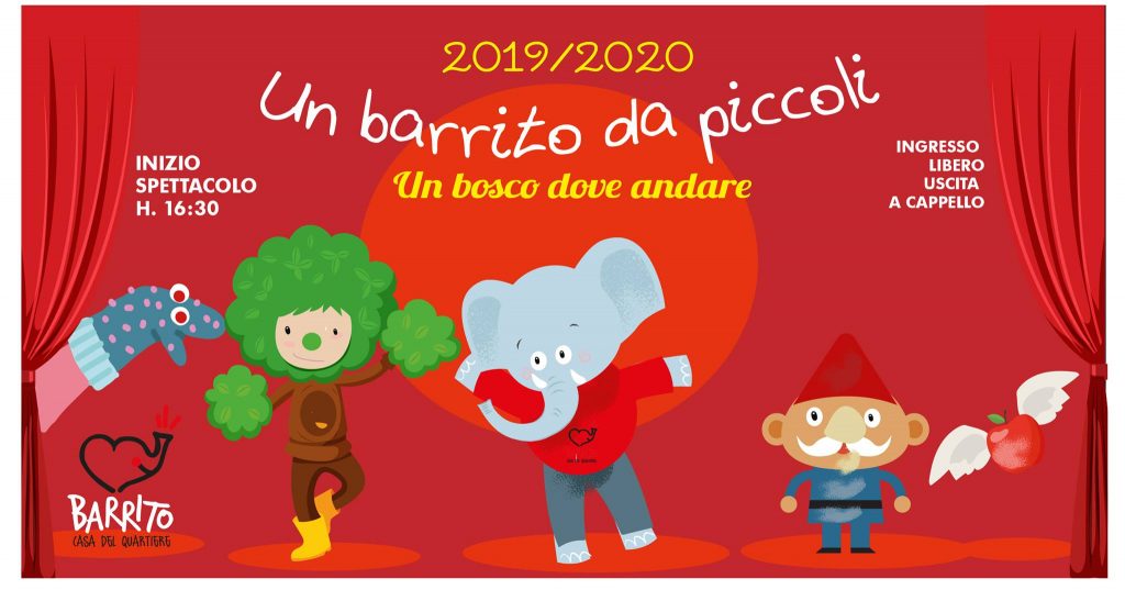 Un Barrito da piccoli 2019-2020 alla Casa del Quartiere di Nizza-Millefonti