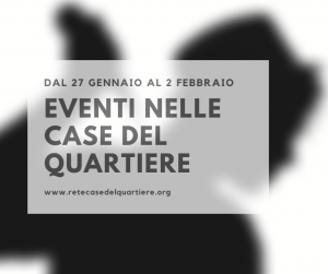 Dal 27 gennaio al 2 febbraio