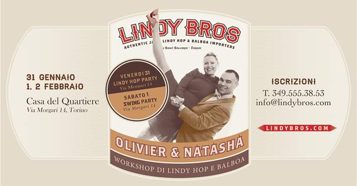 Lindy Bros alla Casa del Quartiere di San Salvario