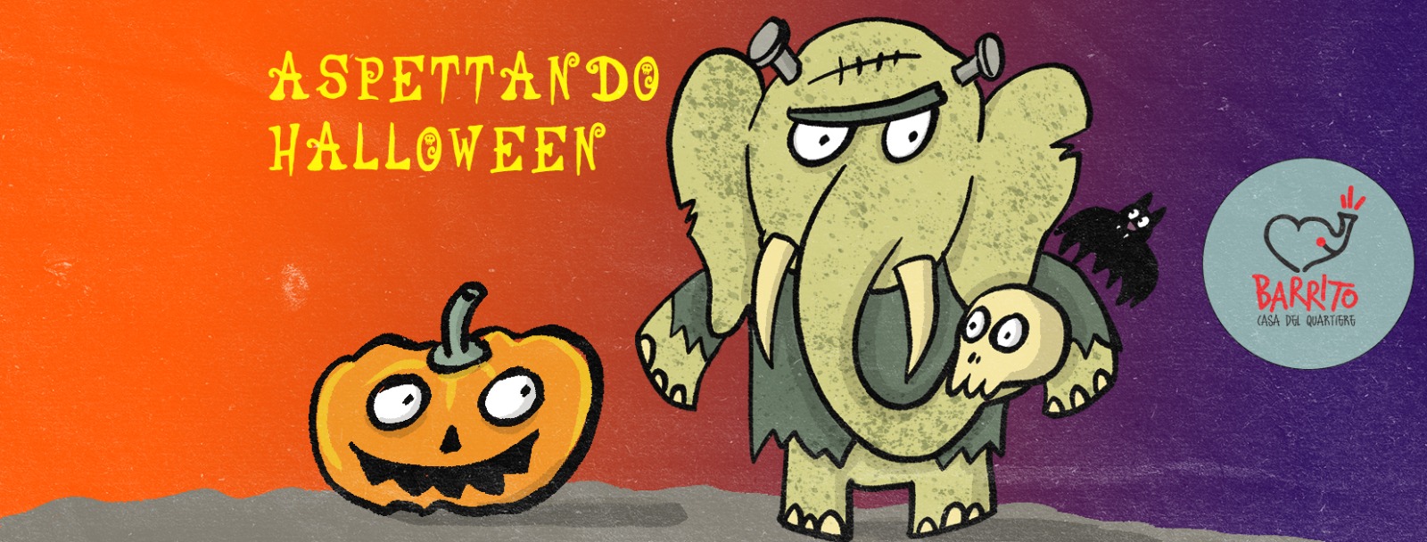 Halloween_Barrito Casa del quartiere San Salvario - libri aperti