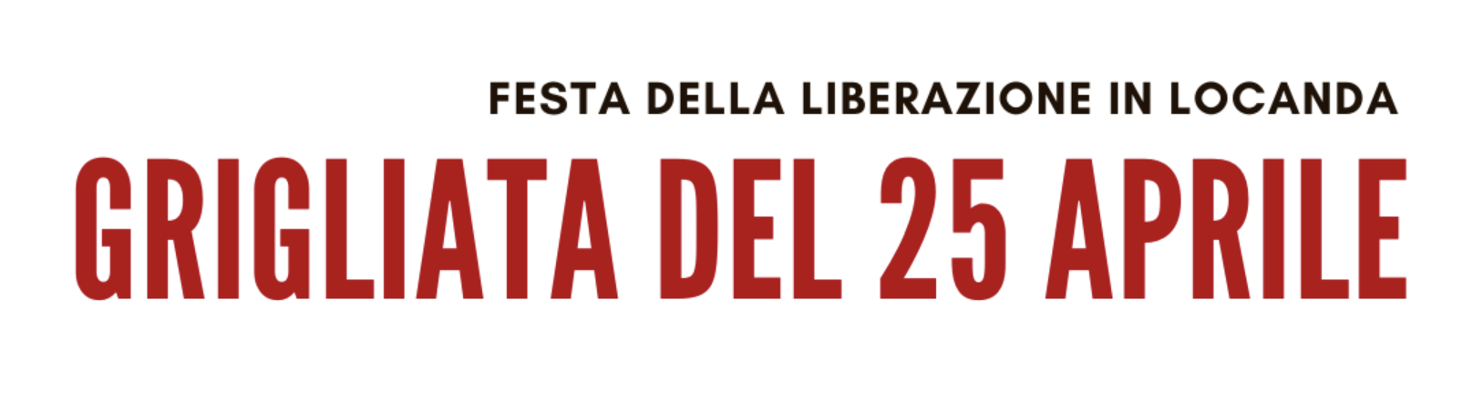 grigliata 25 aprile grigliata 25 aprile