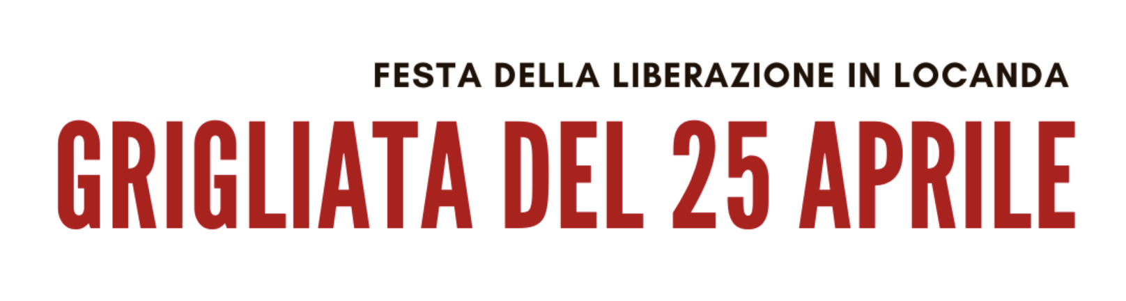 grigliata 25 aprile