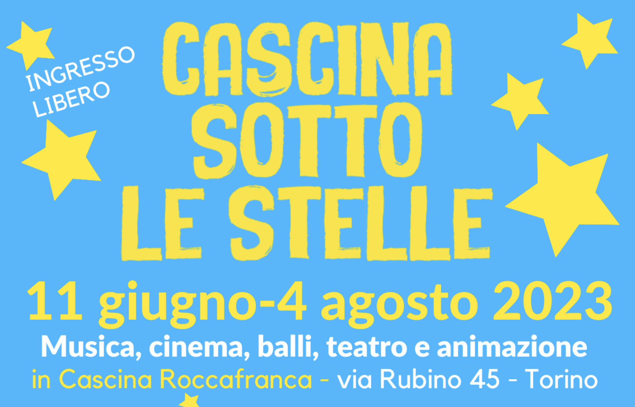 Cascina sotto le stelle Cascina sotto le stelle